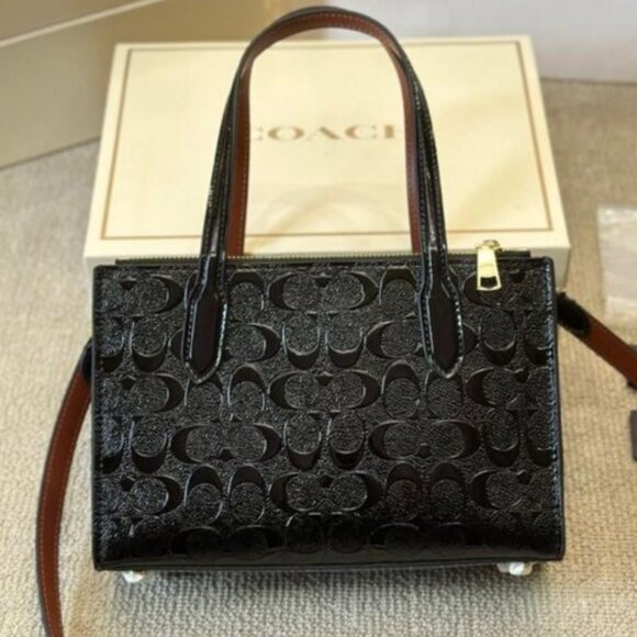 "✅Brand new ✅CV400 Coach Small Nina Tote Bag 25
" - Picture 2 of 6